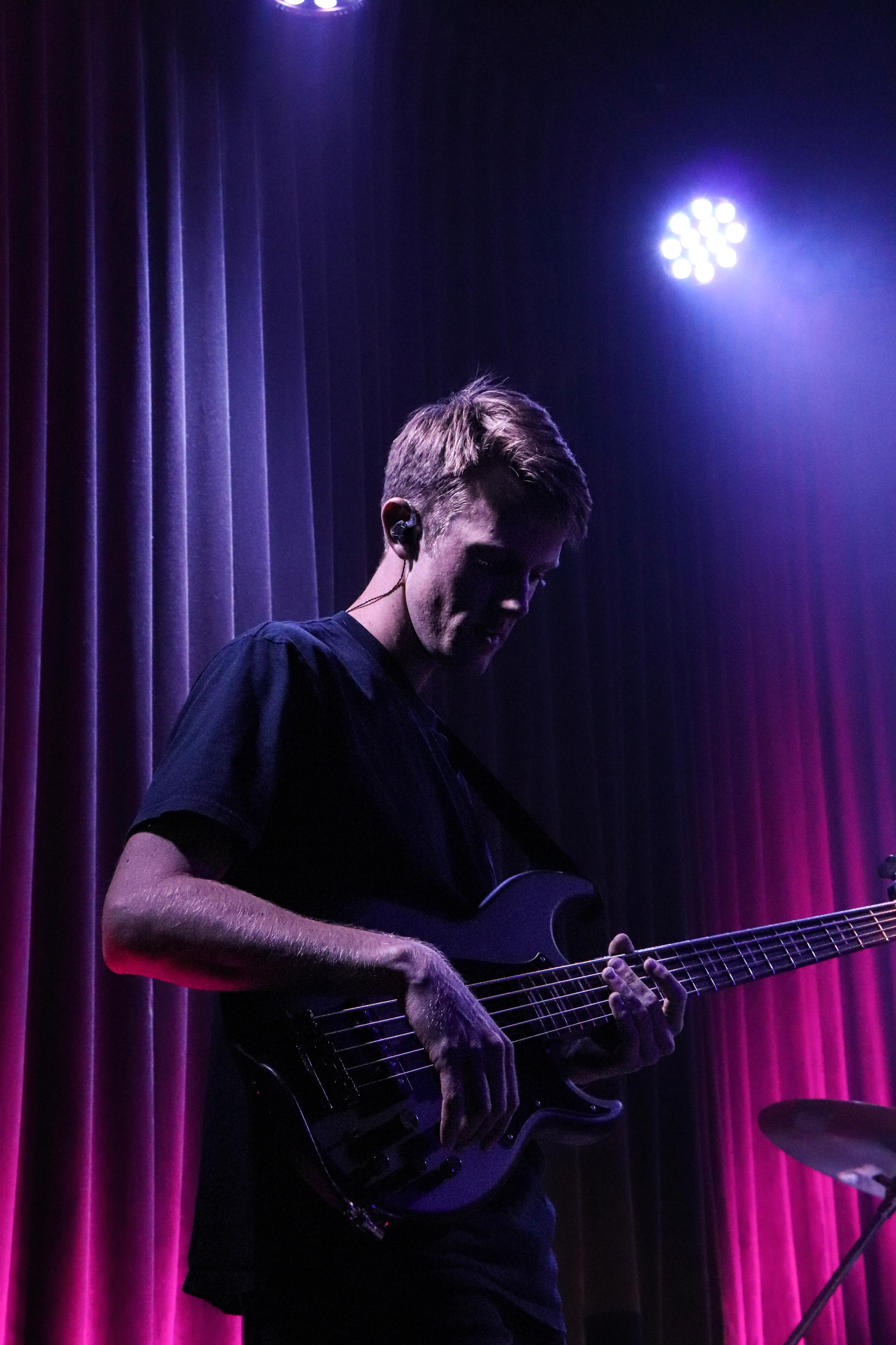 Portrait of bandmate